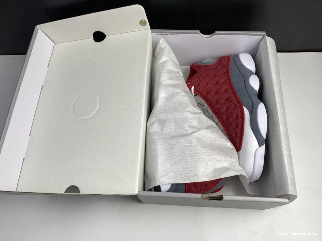 Grey Jordan Retro Air Gym Red 414571-600 13 Flint 0607